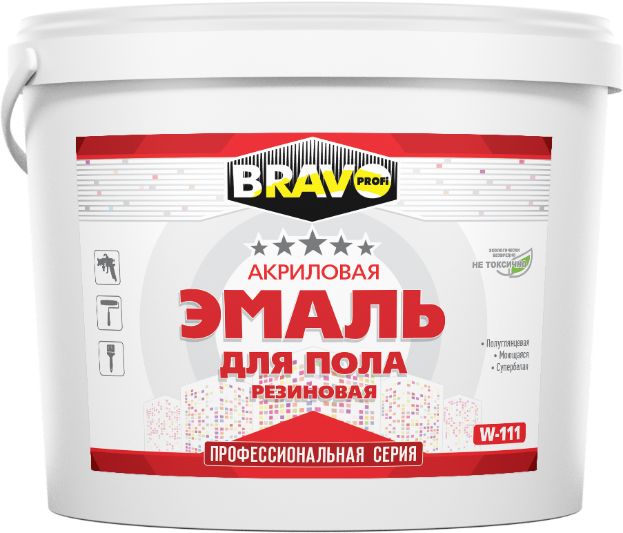 Эмаль для пола W-111