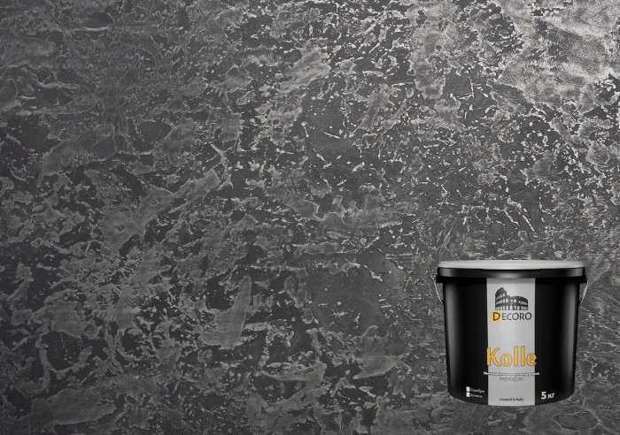 Kolle (Колле) современная венецианская штукатурка. Белое золото
