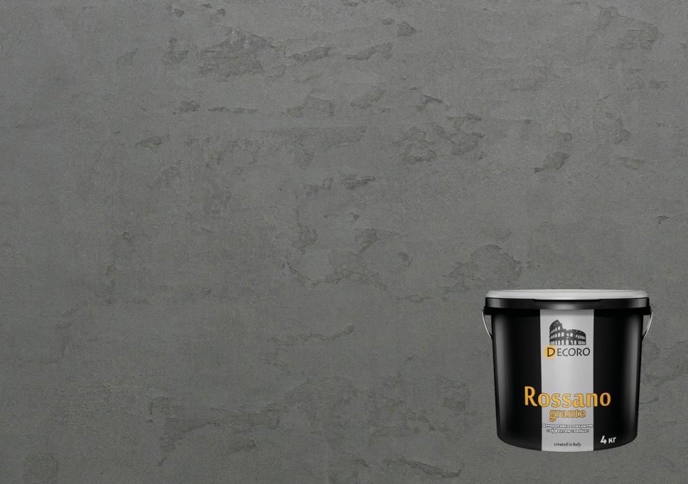 Rossano grante (Россано гранте) декоративное покрытие (эффект кожи, жатки, арт-бетона)