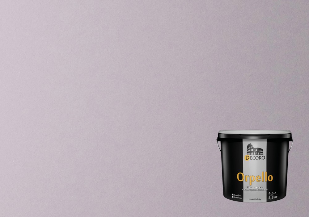 Orpello (Орпелло) матовая краска с искрящимися блестками